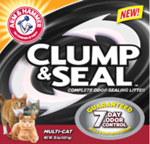 Arm & Hammer Clump Seal Multi - Cat Cat Litter 28 lb