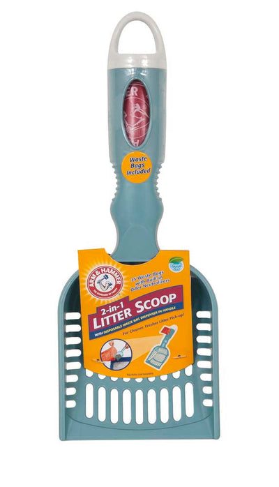 Arm & Hammer Deluxe 2-In-1 Cat Litter Scoop Assorted One Size