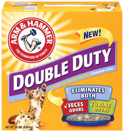 Arm & Hammer Double Duty Clumping Cat Litter 14 lb