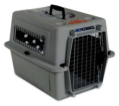 Petmate Sky Dog Kennel Light Gray 21 in 029695001000