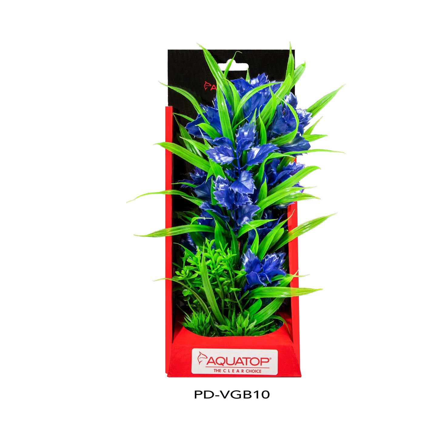 Aquatop Vibrant Garden Plant Blue 10 in 810074880305