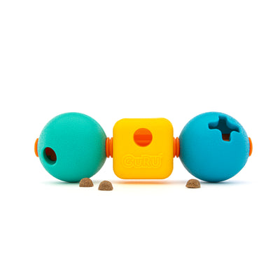 GURU Treat Trio Dispenser Dog Toy Medium 850048425064