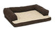 Aspen Pet 35x25 Bolster Ortho Bed Assorted {L + 1} 290374 - Dog