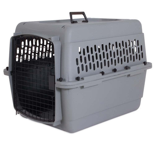 Aspen Traditional Dog Kennel Hard - Sided Gray 28