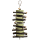 A & E Cages Nibbles Natural Circle Hay Small Animal Chew Stackers 644472014303
