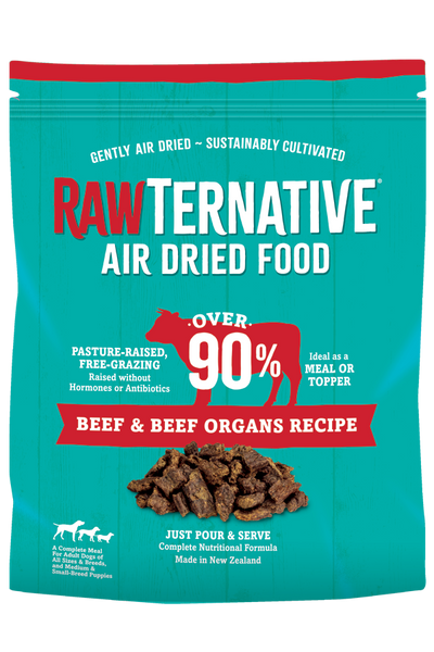 Grandma Mae's Country Naturals Rawternative Air Dried Dog Food Beef & Beef Organs 5 lb 850042318027