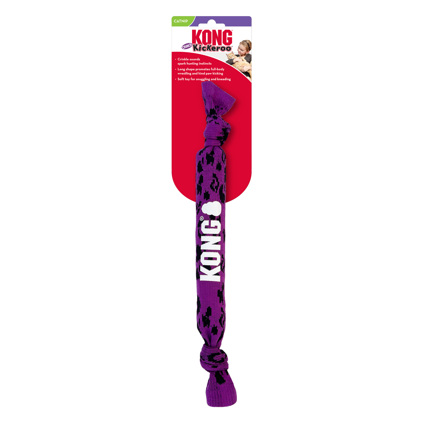 KONG Kickeroo Crunch Cat Toy 035585524108