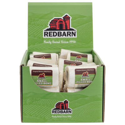 Redbarn Pet Products Filled Bone Dog Treat Original Hickory BBQ 20ea/Small, 20 ct 785184413258