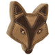 Spot Dura-fuse Leather Chunky Dog Toy Fox 5 in 077234548110