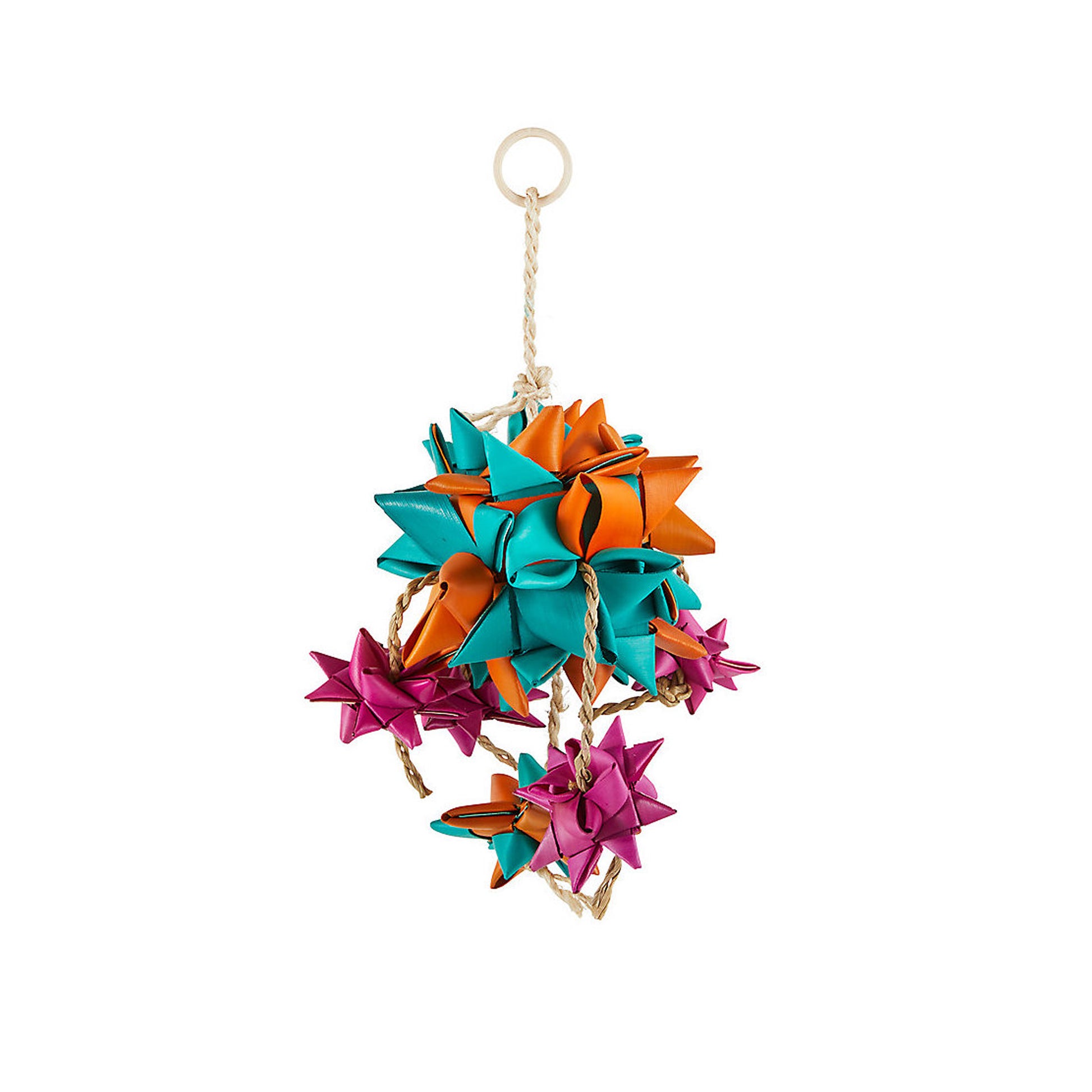 A & E Cages Happy Beaks Starburst Medium Bird Toy 644472007237