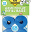 Bags on Board Waste Pick - up Refill Blue 60 Count - Dog