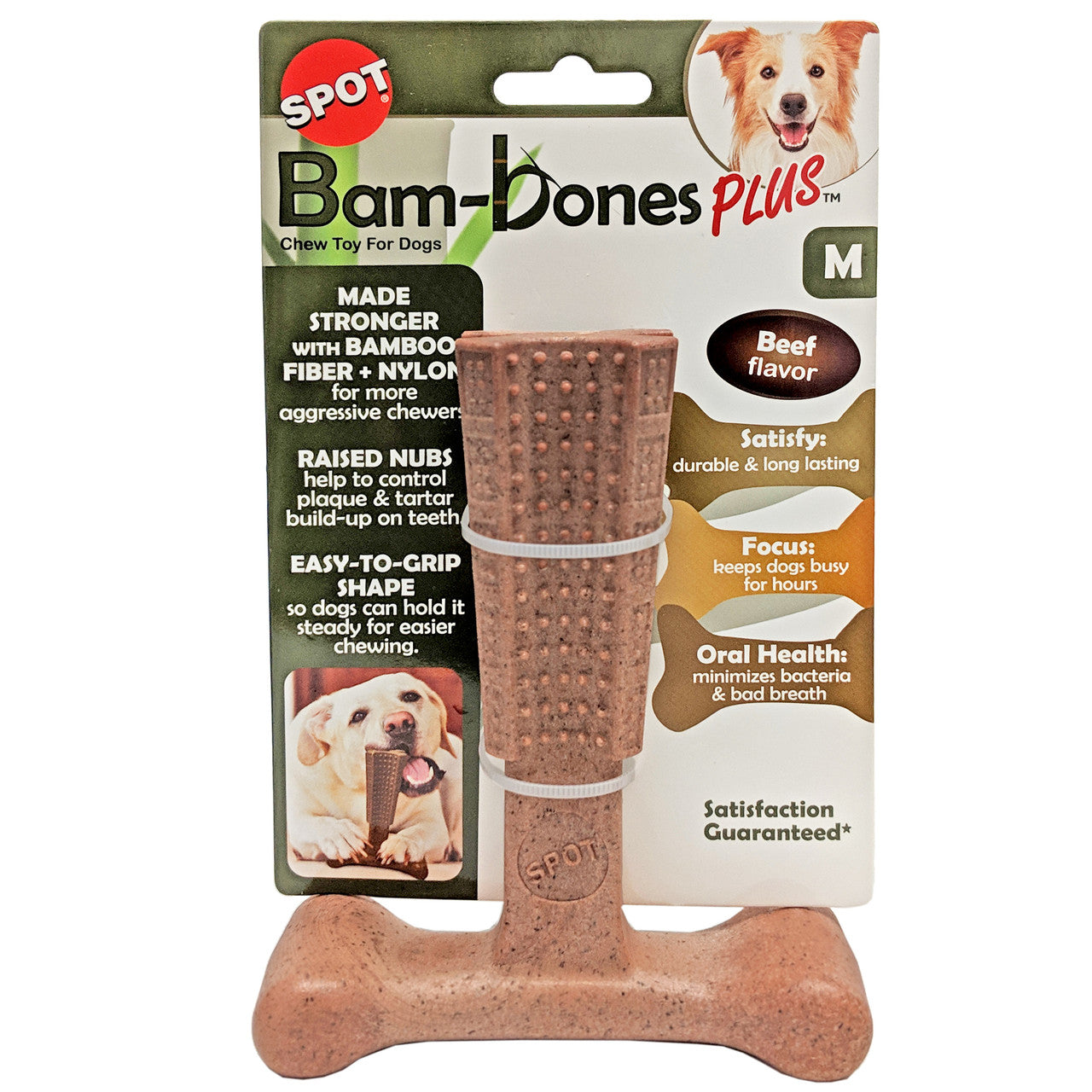 Bam-Bone Plus Dog Chew Beef 6 in