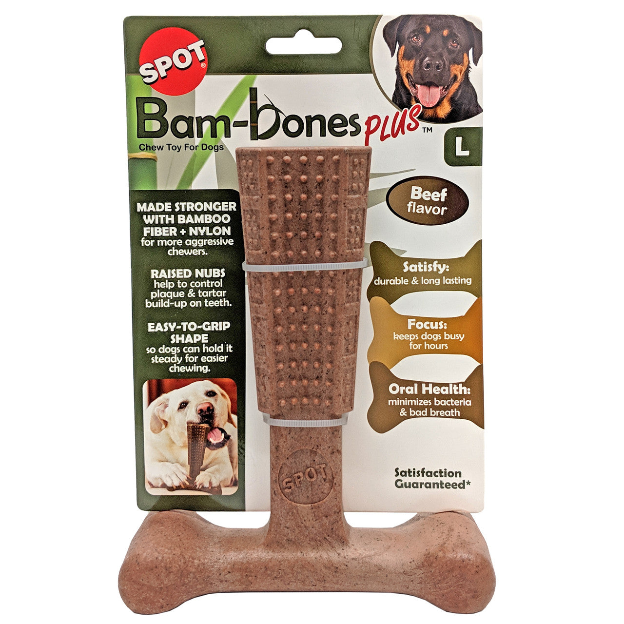 Bam-Bone Plus Dog Chew Beef 7 in
