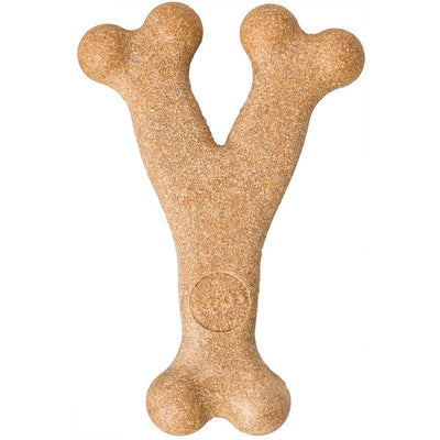 Bam-Bone Wish Bone Chicken Dog Toy 5.25 in