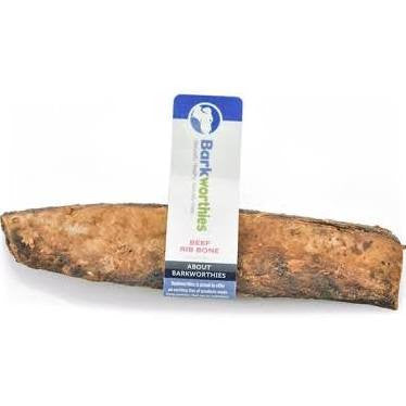 Barkworthies Dog Beef Rib Bone !!{L-x} Box25 840139107658