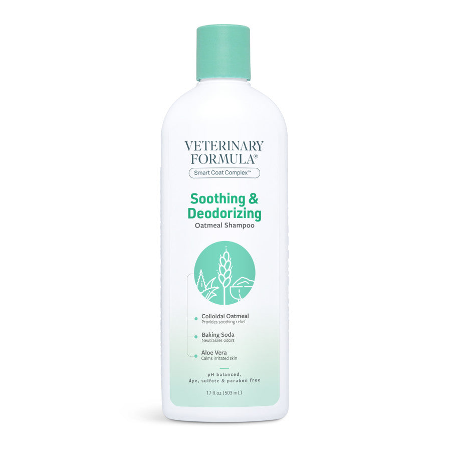 Synergy Labs Veterinary Formula Smart Coat Complex Soothing & Deodorizing Shampoo 17 fl. oz