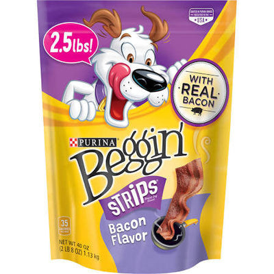 Beggin Strips Bacon 3/40z {L + 1} 381362 - Dog