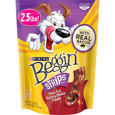 Beggin Strips Thick Cut Hickory 3/40z {L - 1}381361 - Dog