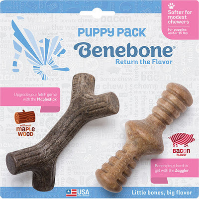 Benebone D Zag Bcn Stk Pup 2pk - Dog