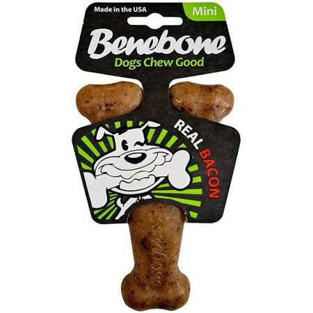 Benebone Dog Bacon Mini {L+x} 854111004033