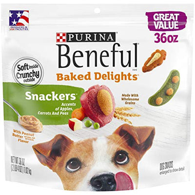 Beneful Baked Delight Dog Treat 4/36oz {L+1} 178648 017800183901