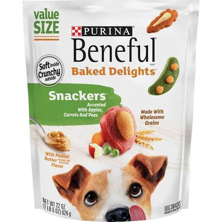 Beneful Baked Delights Snackers 4/22z {L - 1}178418 - Dog