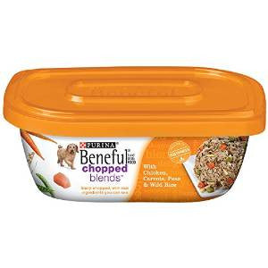 Beneful Chopped Blends With Chicken, Carrots, Peas & Wild Rice 8/10Oz {L+1}178361 017800154963