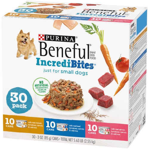 Beneful IncrediBites Variety Pack Small Dog 30 / 3 oz