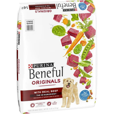 Beneful Original Beef Dry Dog Food 14lb {L-1} 178870 017800184403