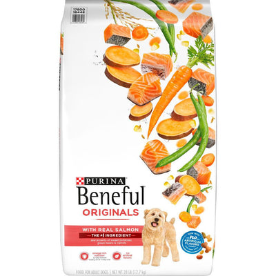 Beneful Originals Salmon With Sweet Potatoes/Green Bean& Carrot 28lb {L-1} 178880 017800184489