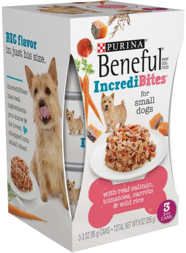 Beneful Prepared Meal Salmon Multi Pack Dog 8 - 3 / 3 oz