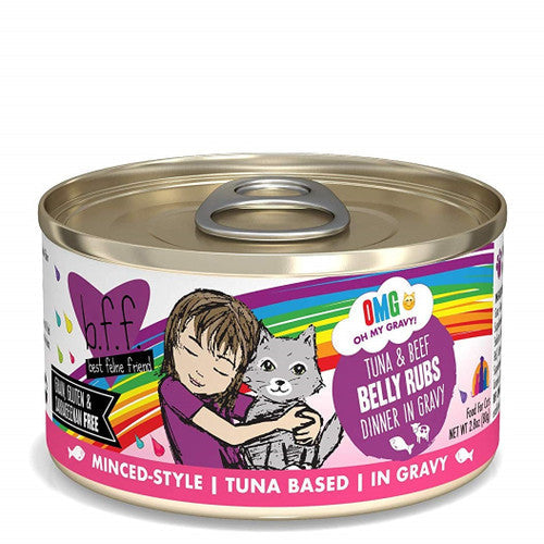 Bff C Omg Belly Rubs Tuna 2.8oz{L - x} - 12 - Cat