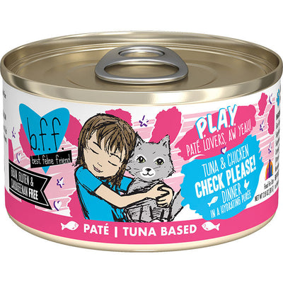 Bff C Play Check Tuna 2.8oz{L-x}-12 813778016070