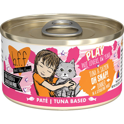 Bff C Play Oh Snap Tuna 2.8oz{L+x}-12 813778016063