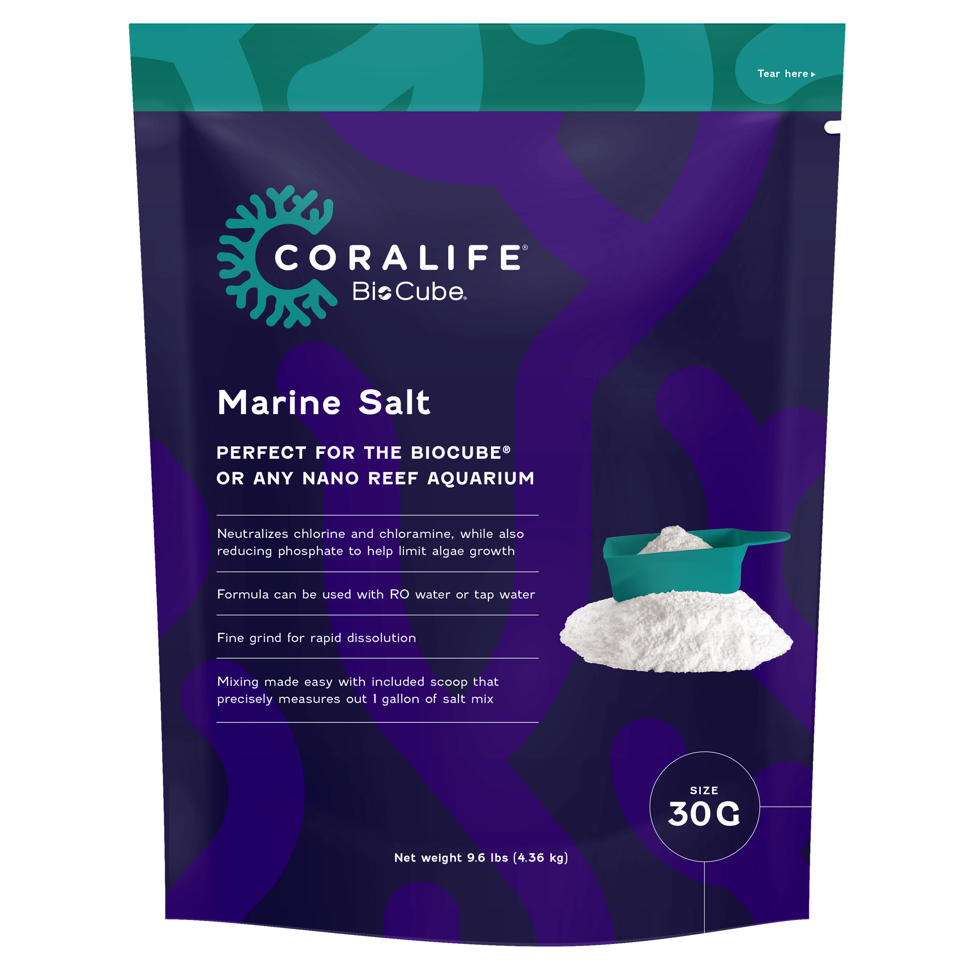 Coralife BioCube® Marine Salt 30 g 096316002463