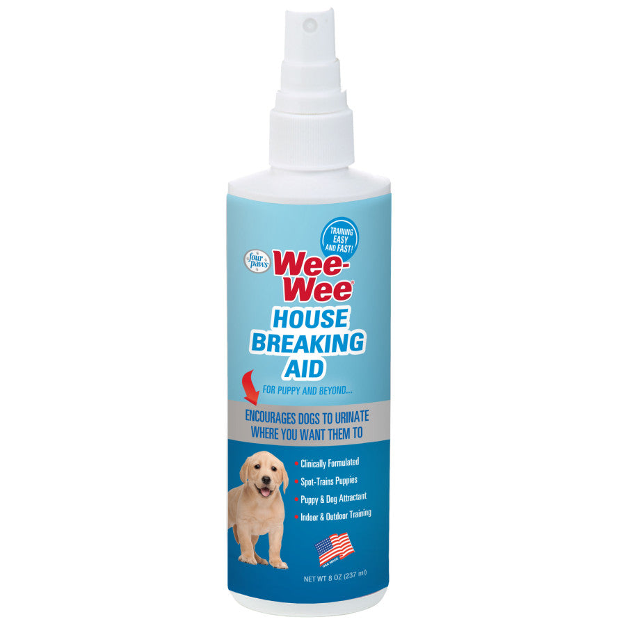 Four Paws Wee-Wee Housebreaking Aid Puppy & Dog Potty Training Spray - 8oz