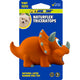 Petsport USA NaturFlex Dinosaur Latex Dog Toy Triceratops 4ea/4 in, Tiny Tot 713080180936