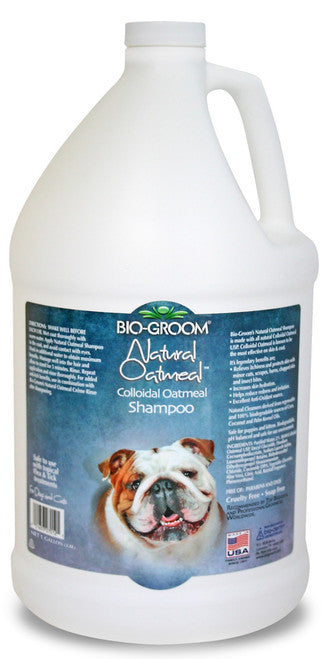 Bio Groom Natural Oatmeal Soothing Anti - Itch Shampoo 1 gal - Dog