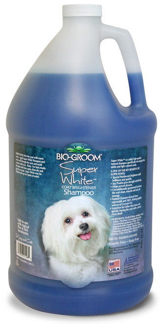 Bio Groom Super White Shampoo 1 gal - Dog