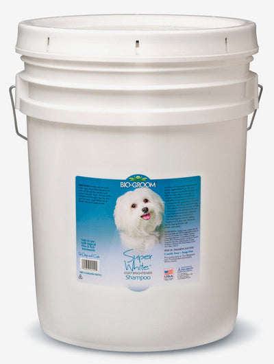 Bio Groom Super White Shampoo 5 gal - Dog