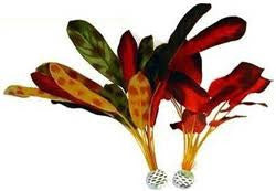 biOrb Silk Plant Set 2 Large Green/Red {L + 1} 227223 - Aquarium