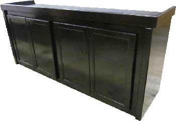 Birch Series Cabinet Stand Black 72X24X30’ SD - 4 {L - 1}733527 - Aquarium