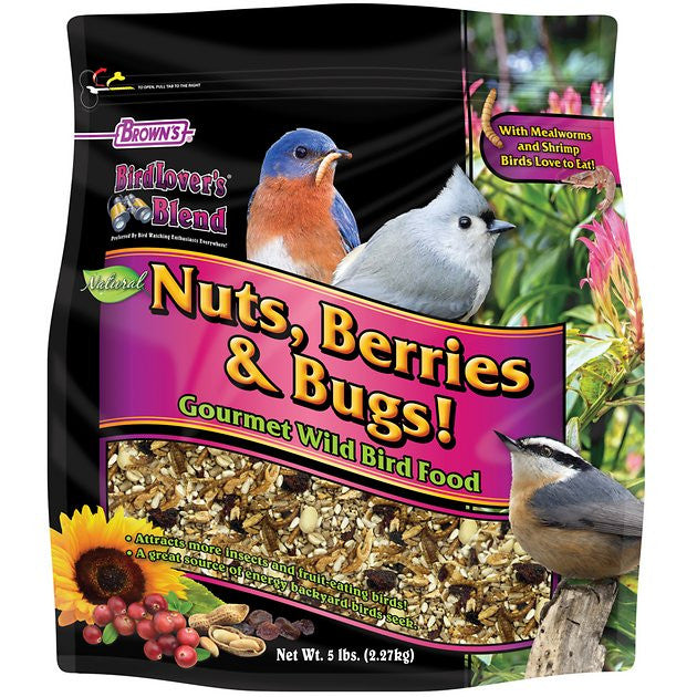 Birdlv Nut/berry/bug Blnd 3/5# 042934408187