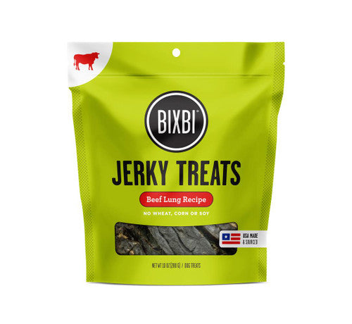 Bixbi Dog Jerky Original Beef Lung 10oz {L + x}