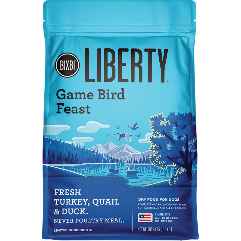 Bixbi Dog Liberty Gamebird Feast 4lb 856452005588