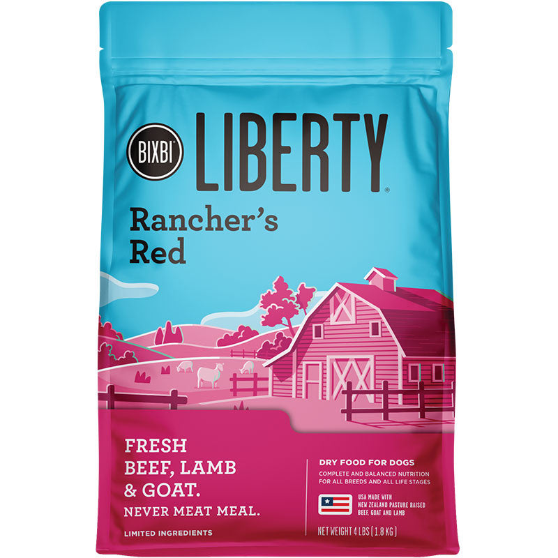 Bixbi Dog Liberty Ranchers Red 22lb 856452005557