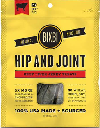 Bixbi Hip And Joint Chicken Breast Jerky Dog Treats - 5 - oz - {L + x}