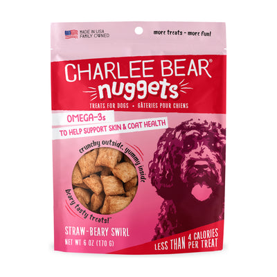Charlee Bear Nuggets Straw-Berry Swirl 6 oz 787108009042