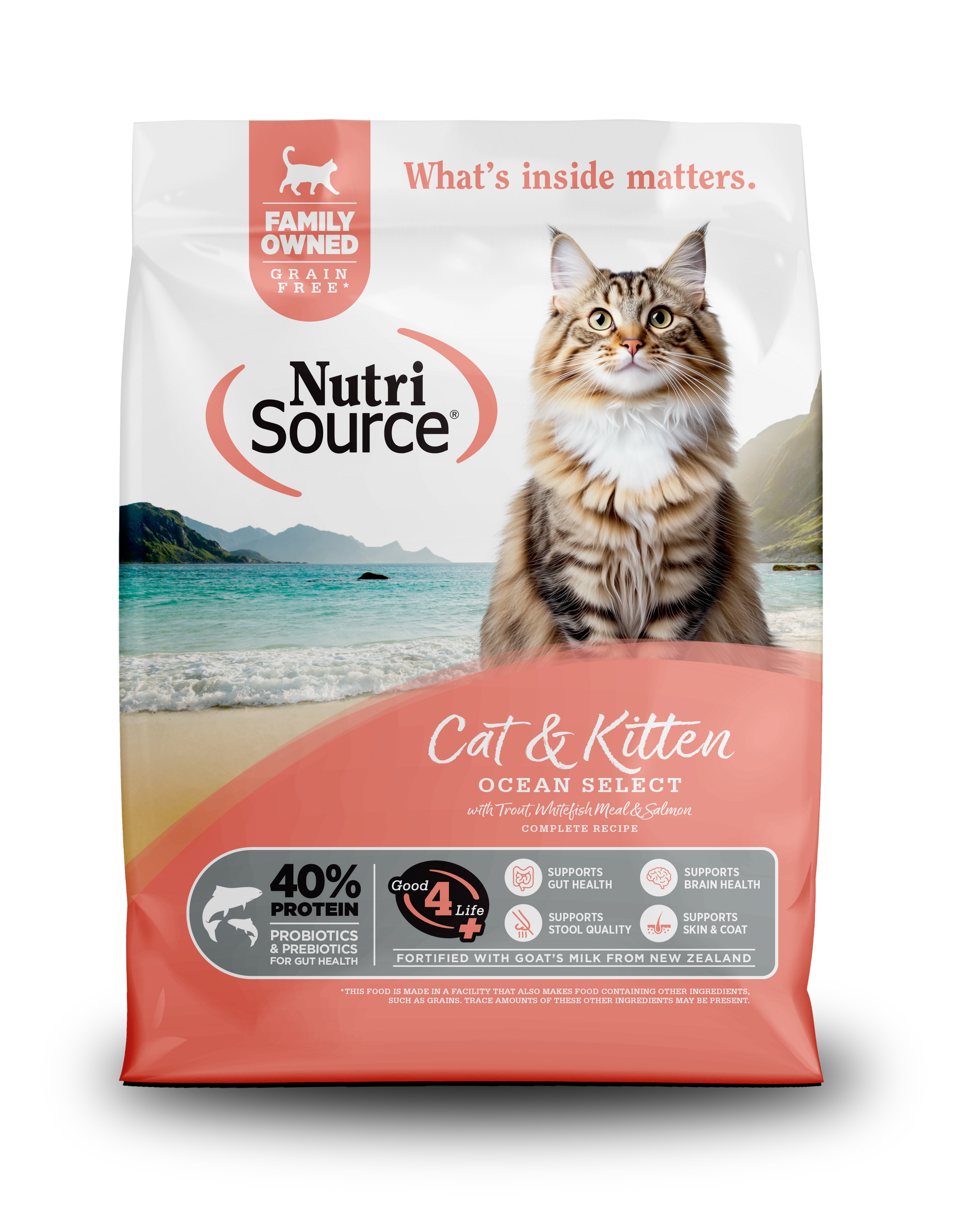 NutriSource NutriSource Select Recipe Grain Free Dry Cat Food Country Select 12 lb 073893282013