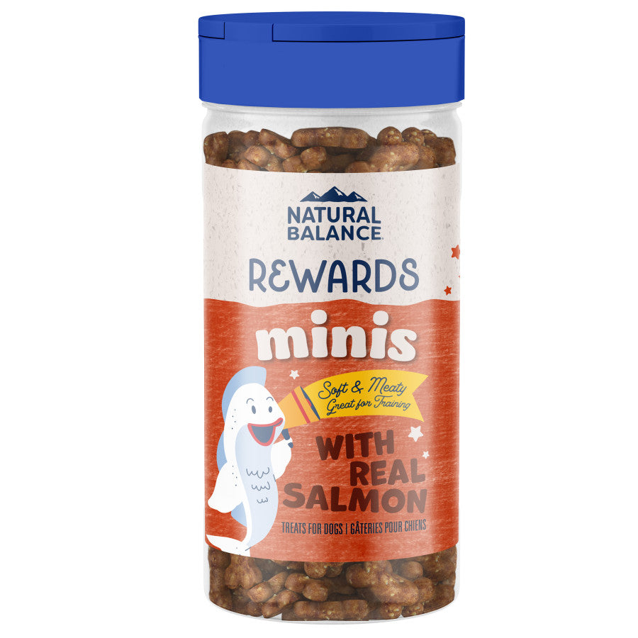 Natural Balance Pet Foods Rewards Minis Soft & Meaty Dog Treats Salmon - 5.3oz